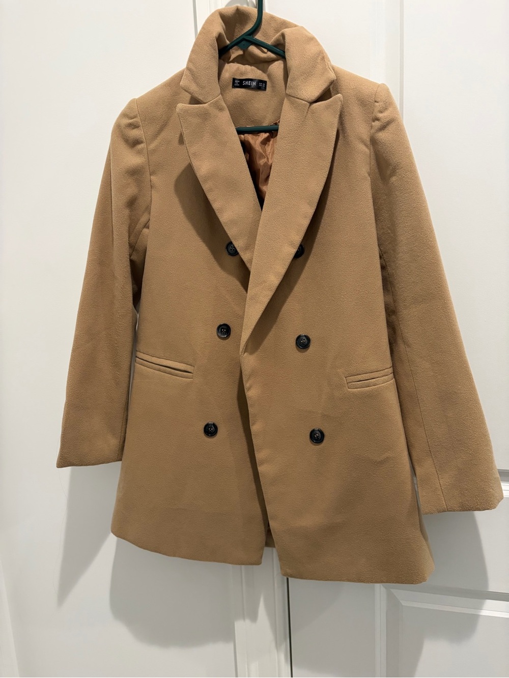 SHEIN Peacoat